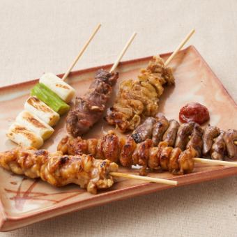 Assorted skewers (6 skewers)
