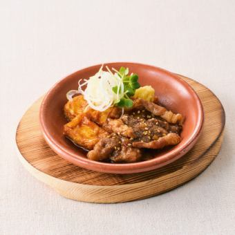 Simmered Japanese black beef tofu