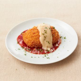 Cream croquette made with milk from Zao, Miyagi Prefecture