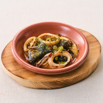 Grilled squid