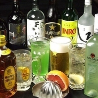 只需額外支付 500 日元，即可在我們的宴會套餐和單點無限暢飲套餐中享用無限量東北地區清酒！