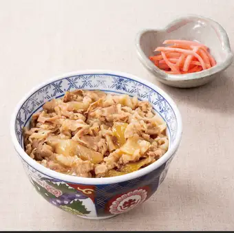 養老牛丼　〆に丁度の小腹サイズ。