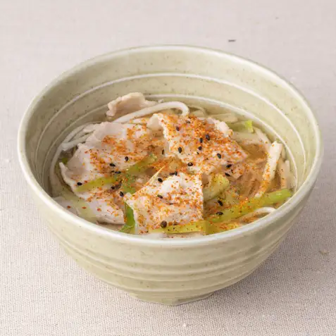 肉餡南蠻素麵：份量適中，是餐後輕食的理想選擇。