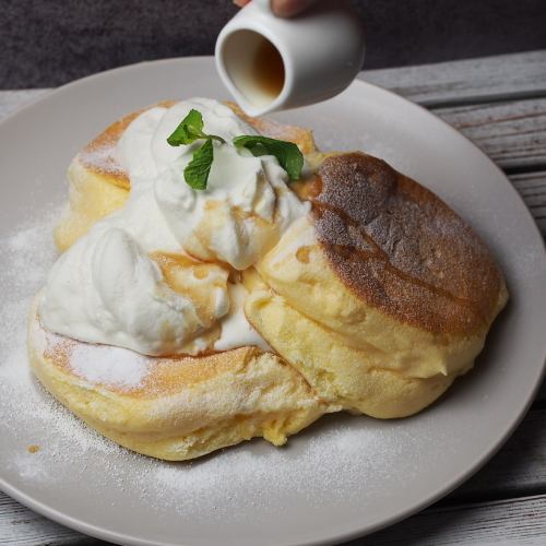 当店自慢のパンケーキ♪