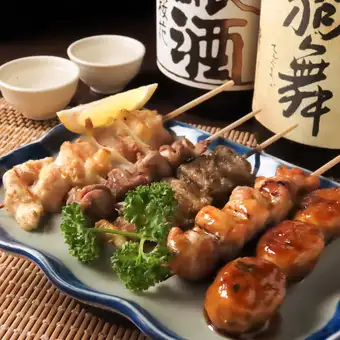 串の盛り合わせ