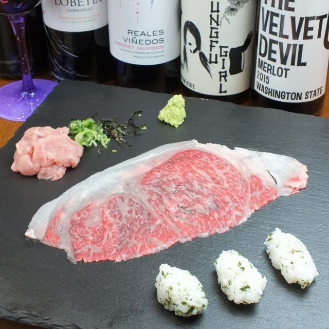 High-quality Japanese beef procured by the owner through its own route ◇