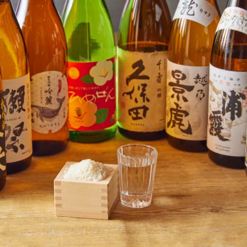 【銘柄焼酎・日本酒】豊富にご用意しております♪