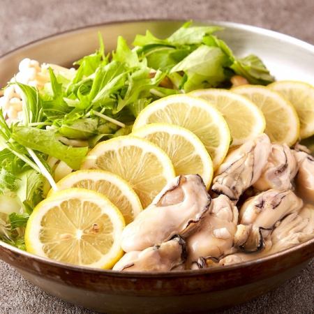 Lemon-scented salted oyster hotpot (1 serving)