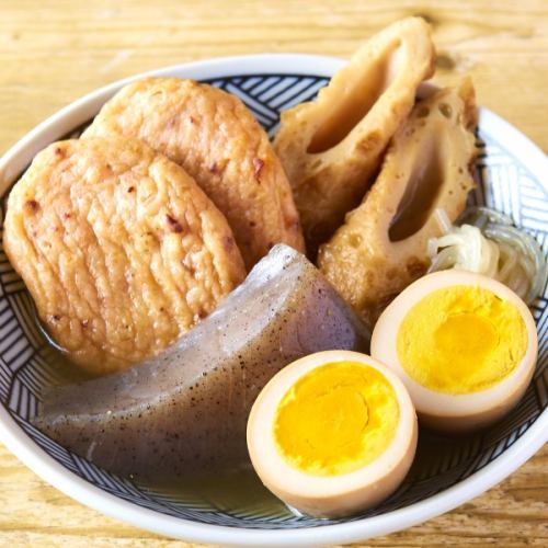 当店厳選 おまかせおでん5種盛り合わせ