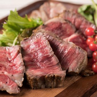 The classic meat bar! 11 dishes including Japanese black beef BBQ and oven-baked pizza. ★Mosque Maison Course★ 4,500 yen including 3 hours of all-you-can-drink
