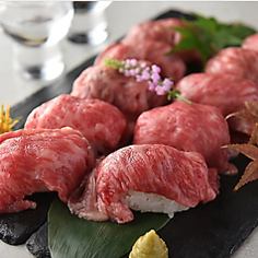 Limited time only! 23 items in red ★All-you-can-eat meat sushi course★ 3 hours all-you-can-drink included 3500 yen