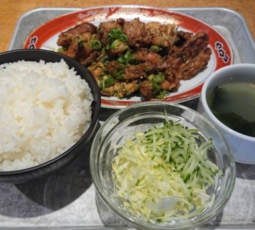 [Friday / Saturday only] Our proud homemade yakiniku set meal