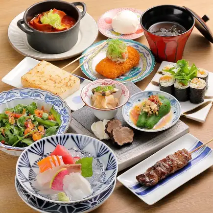 <6月/7月/8月>【当日OK】海鮮と肴の【ち】コース【★スタンダード飲み放題付】