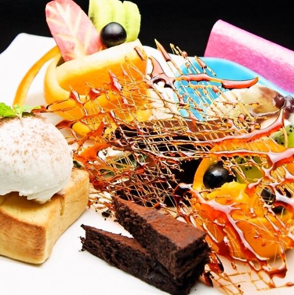 [North ○ original dessert plate] ♪