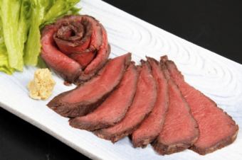 如月2月のフェアメニュー / エゾ鹿肉のロースト