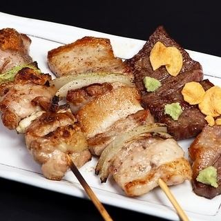海鮮や串焼きを豊富にご用意しております！