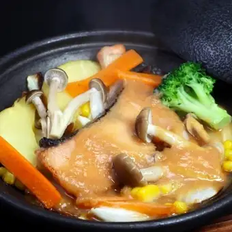 秋鮭のチャンチャン焼き