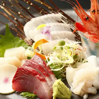 今宵の刺身「浜」盛り