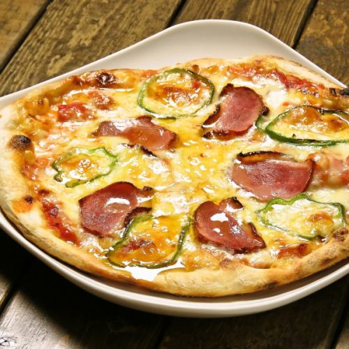 smoked duck pizza