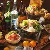 ◇３時間飲み放題付き◇5000円(税込)　全10品  一番人気！旨味爆発「堪能 寄せ鍋」コース