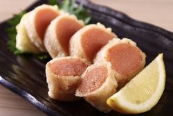 Mentaiko tempura