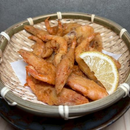 甘海老の唐揚げ