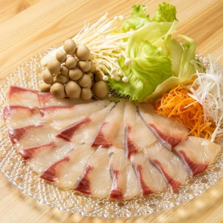 寒ブリしゃぶしゃぶ