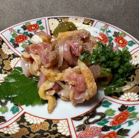 親鳥のたたきポン酢