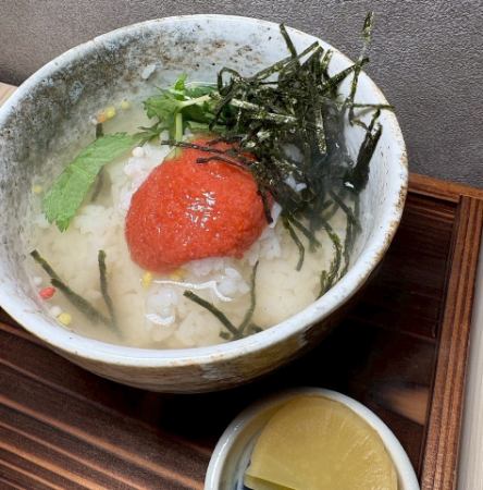 お茶漬け(鮭/明太子/鮭)