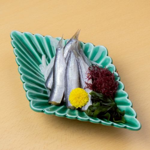 ママカリ酢漬け/酒盗/和牛すじポン酢