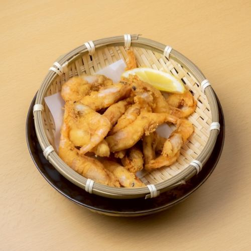 甘海老の唐揚げ