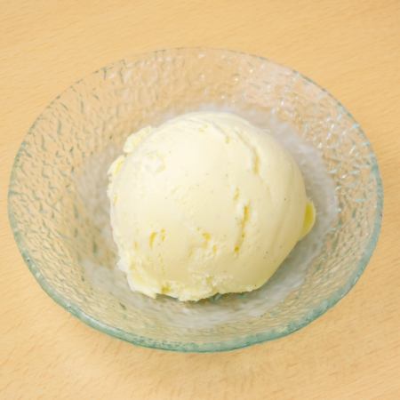 バニラアイス