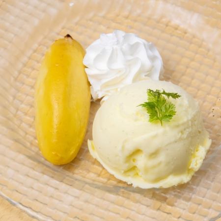 スイートポテトバニラ添え