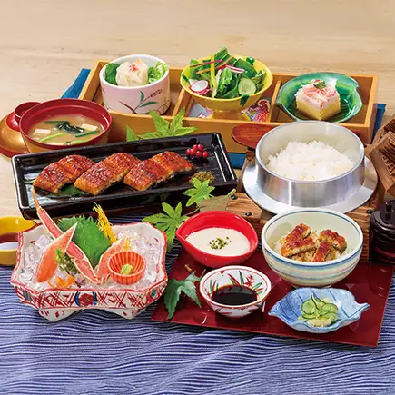 7/1～8/31【うなぎ祭】釜炊き白米の鰻ランチ