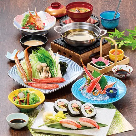 11/7～12/25【かに祭典】かにしゃぶ寿司御膳