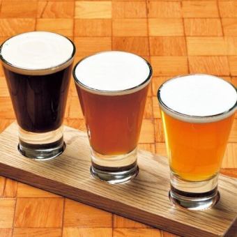 クラフトビール6種飲み放題コース！◇軽いおつまみと6種のクラフトビール◇全6品◇