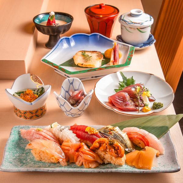 腕利き大将のコース料理