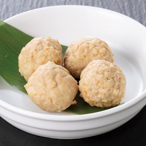 4 meatballs with Nagoya cochin