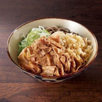 [冷热] 猪肉荞麦面（小）