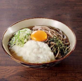 [冷热] 月见荞麦面（小）
