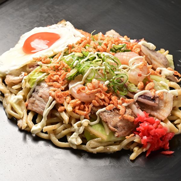 生麺使用!絶品塩焼きそばのこだわりと魅力