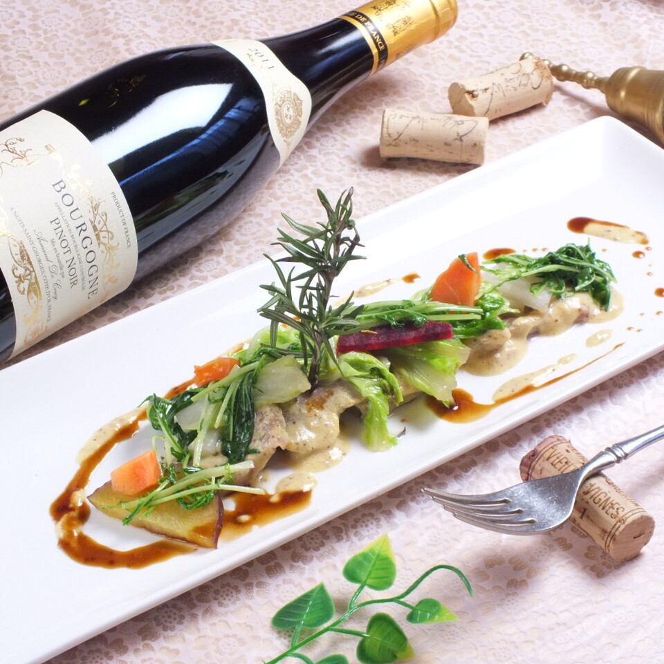 月替わりでテーマに沿ったコースをご用意しております。