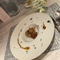 【温前菜】リードボーとイベリコ豚のギャレット（ポルト酒風味）