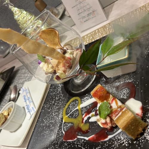 【デザート】聖夜に贈るデザート・ヴァリエ