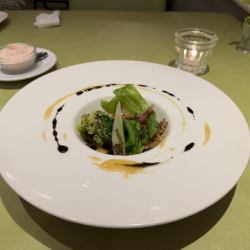 【魚料理】本日のポワレ　ゴマ風味