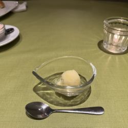 【お口直し】パインのシャーベット