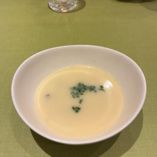 【スープ】クラムチャウダー風ポタージュ