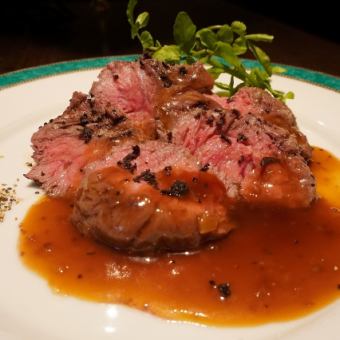 【2時間飲み放題付】スタンダードコース　黒トリュフとWパスタを愉しむ全7品 6,000円