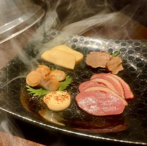 燻製の盛り合わせ