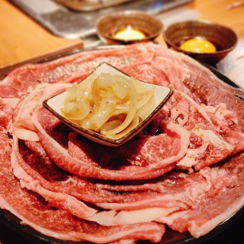 和牛の焼きしゃぶ